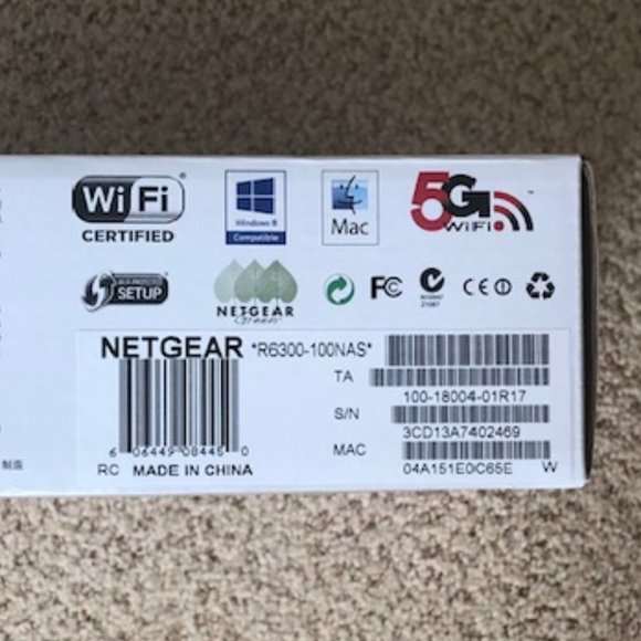 Net Gear R6300 V2 Smart WiFi Wireless Router AC1750 - Picture 5 of 9
